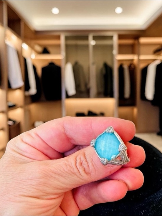 Judith Ripka Jewelry - Judith Ripka Luxury Vintage Retro Designer Couture Runway RARE Authentic Ring